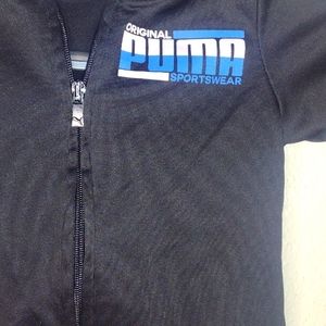 Puma zip up with hood